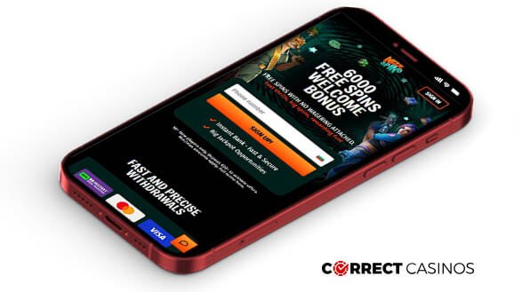 Wizz Spin Casino Mobile Version
