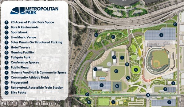 Metropolitan Park also Touts Local Backing