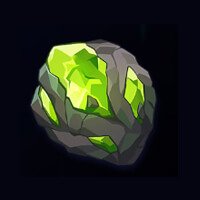 Trinity Impact Green Diamond Symbol