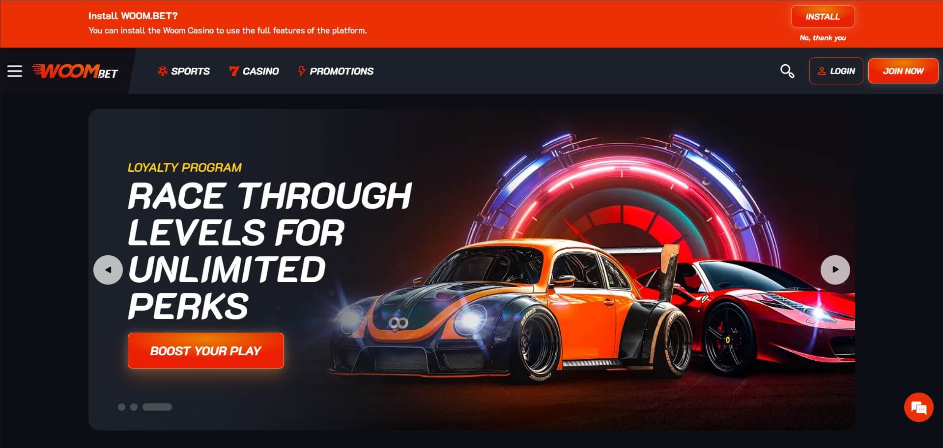 Woom.bet Casino Review