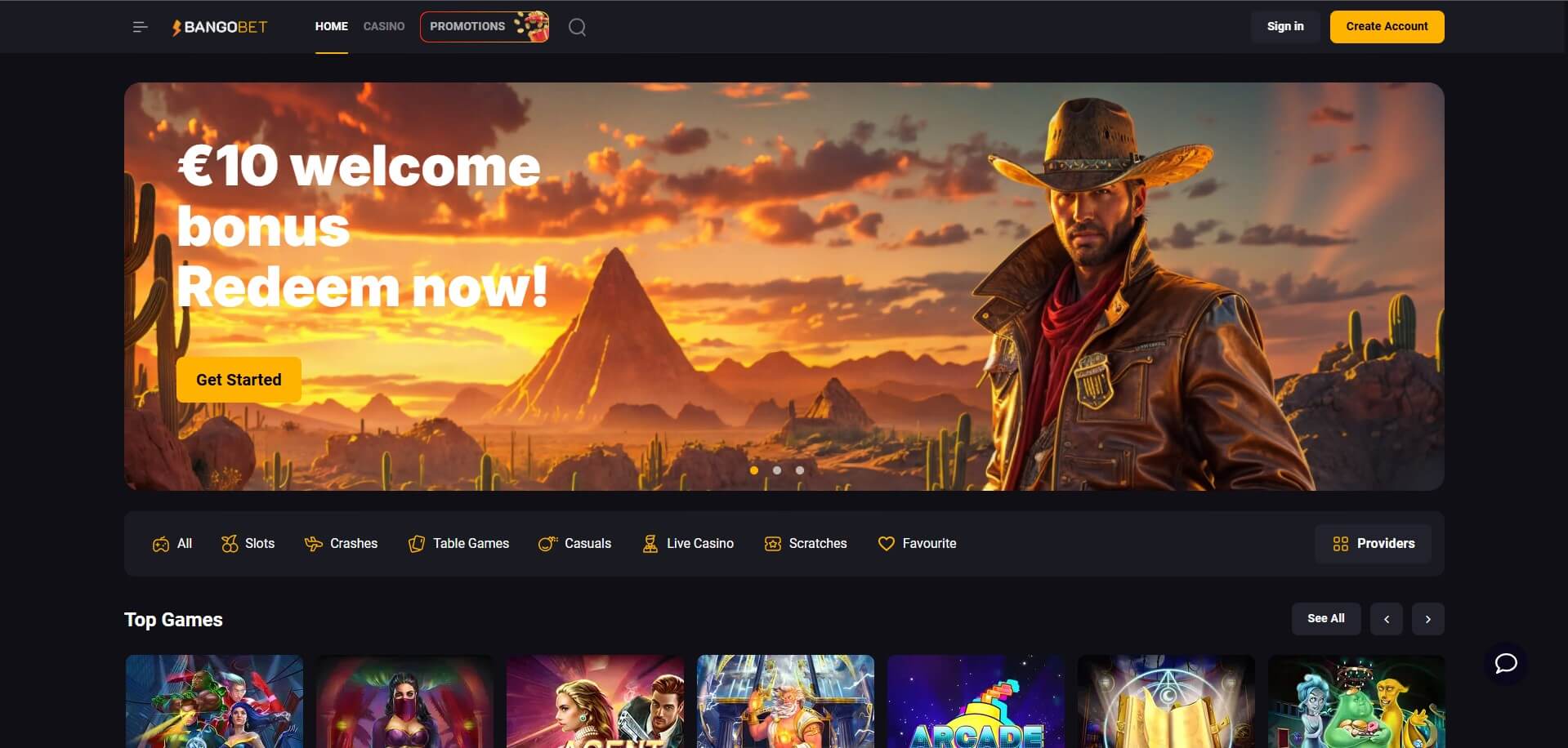 Bango Bet Casino Review