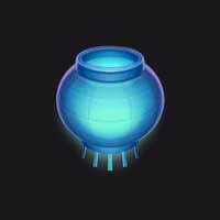 Dragon Hopper ClusterLink Blue Symbol