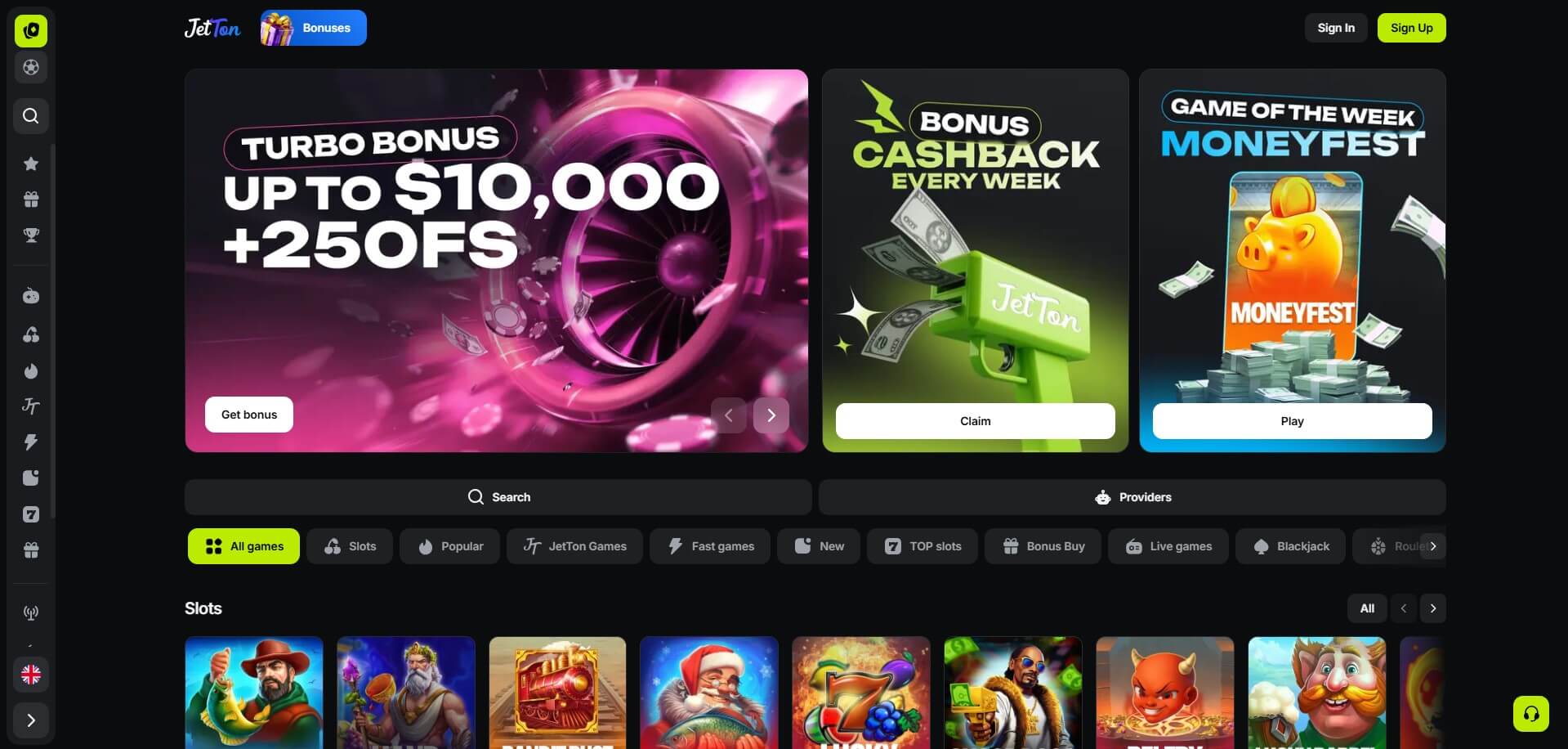 Jetton Casino Review