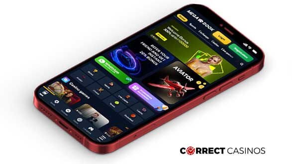 MegaBook Casino Mobile Version