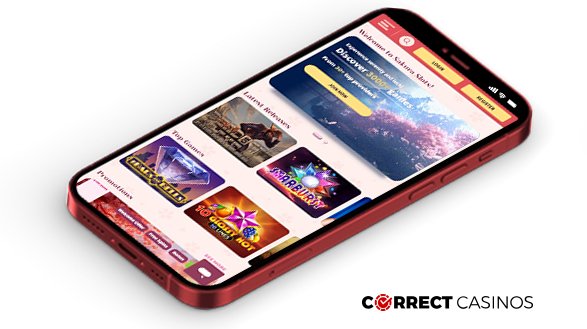 Sakura Slots Casino Mobile Version