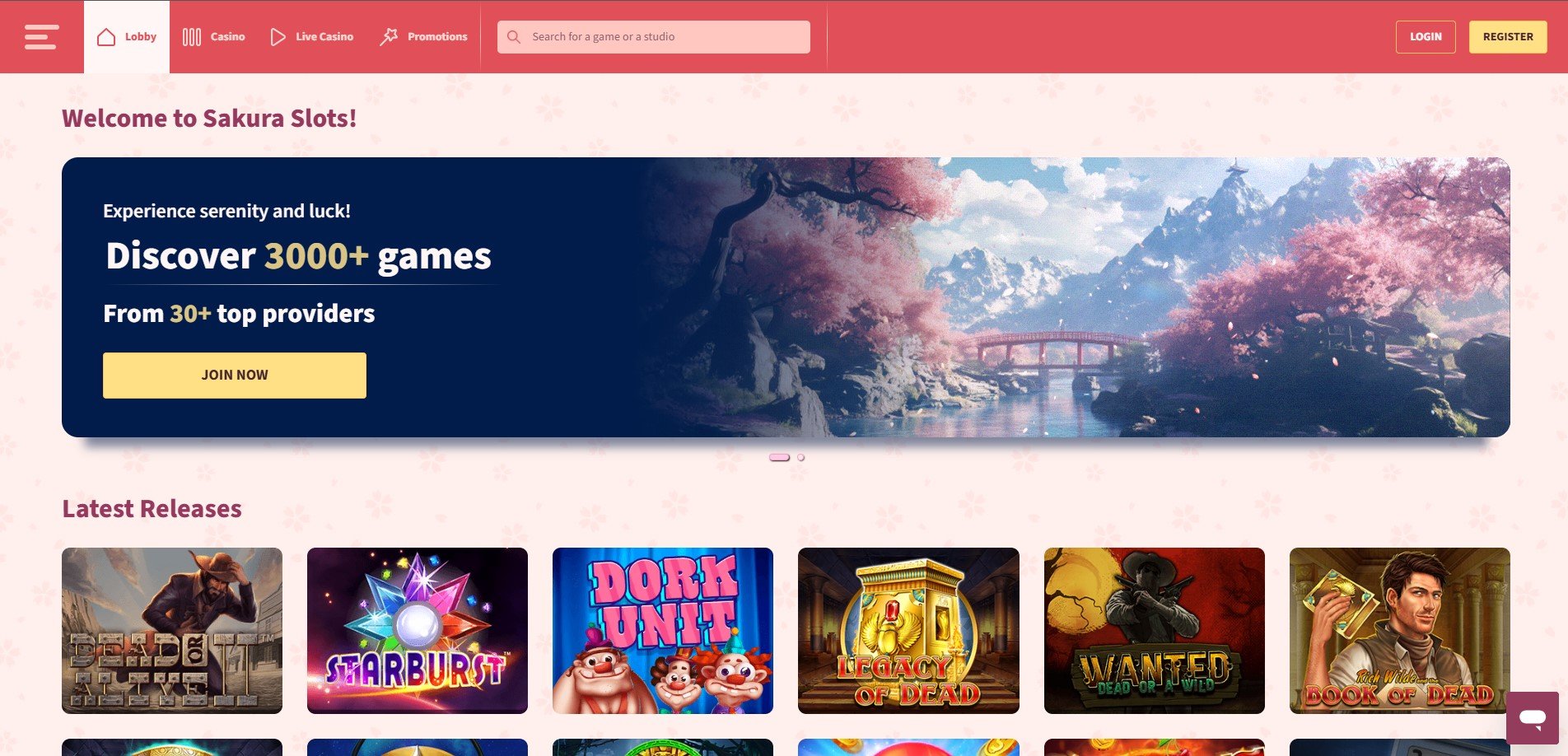 Sakura Slots Casino Review