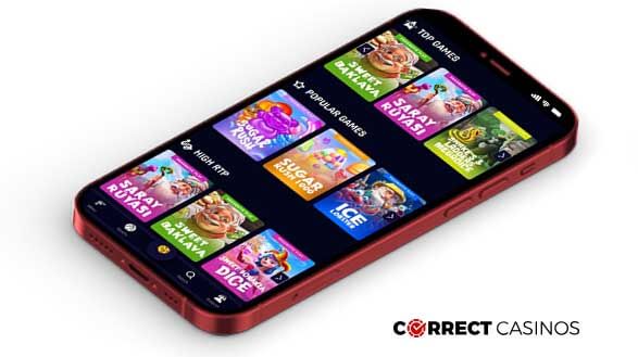 BeWins Casino Mobile Version