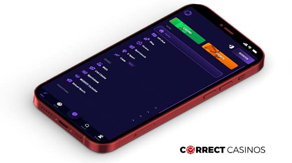 DeoBet Casino Mobile Version
