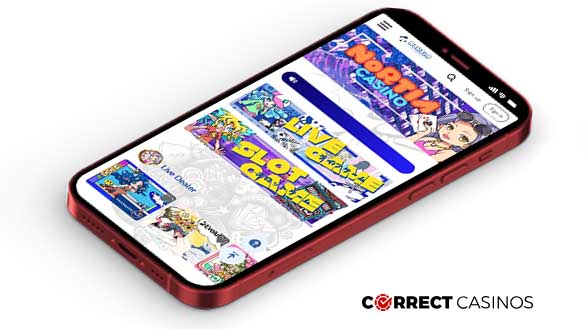 Nortia Casino Mobile version