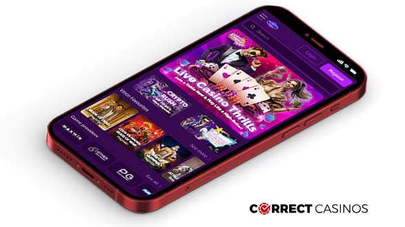 VinceVegas Casino Mobile Version