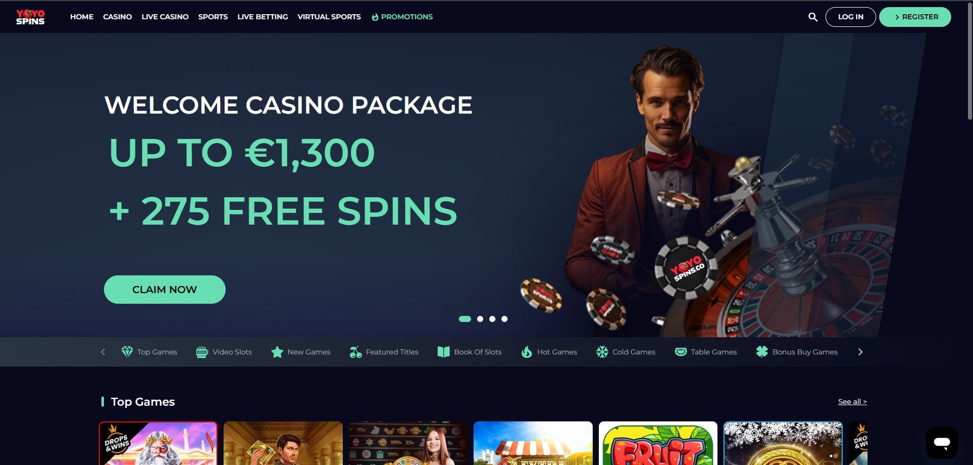 YoYoSpins Casino Review