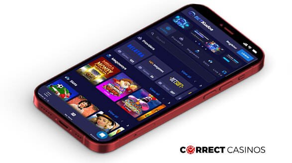 BetKudos Casino Mobile version