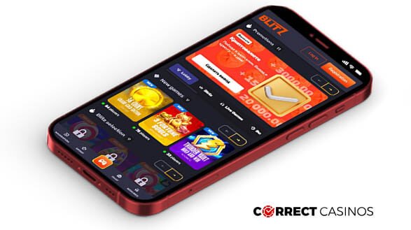 Blitz Red Casino Mobile Version