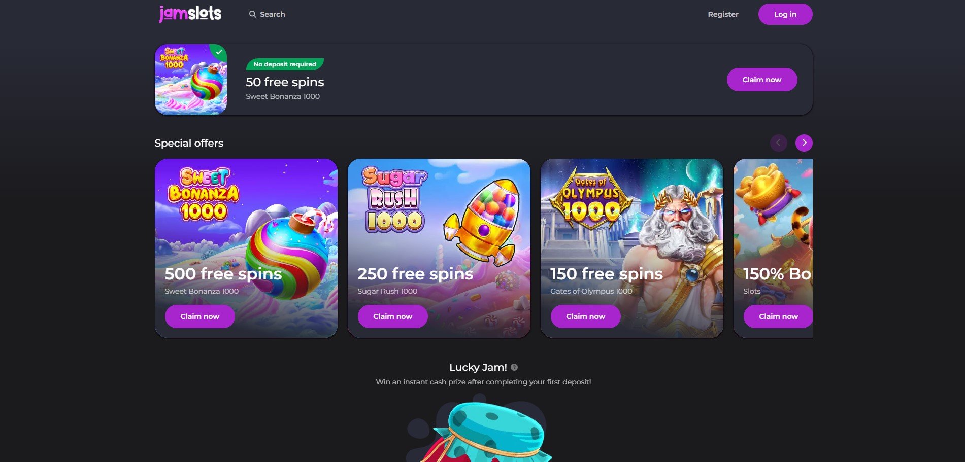 Jamslots Casino Review
