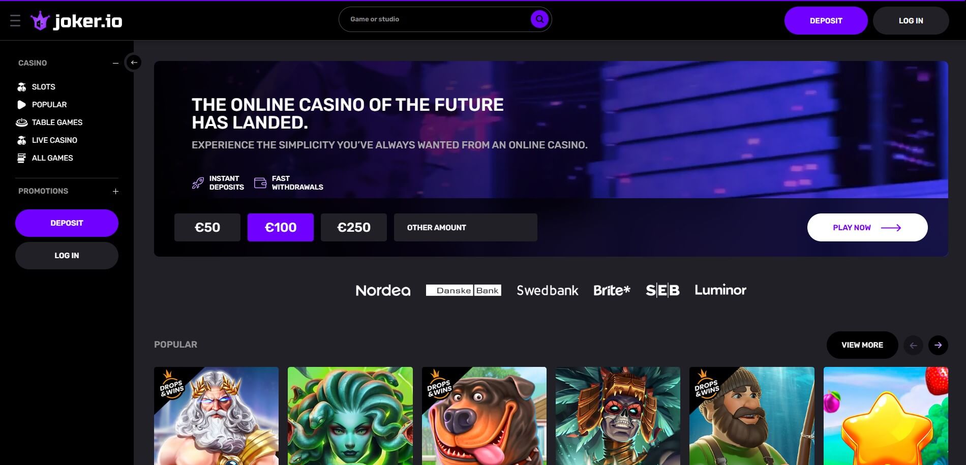 Joker.io Casino Review