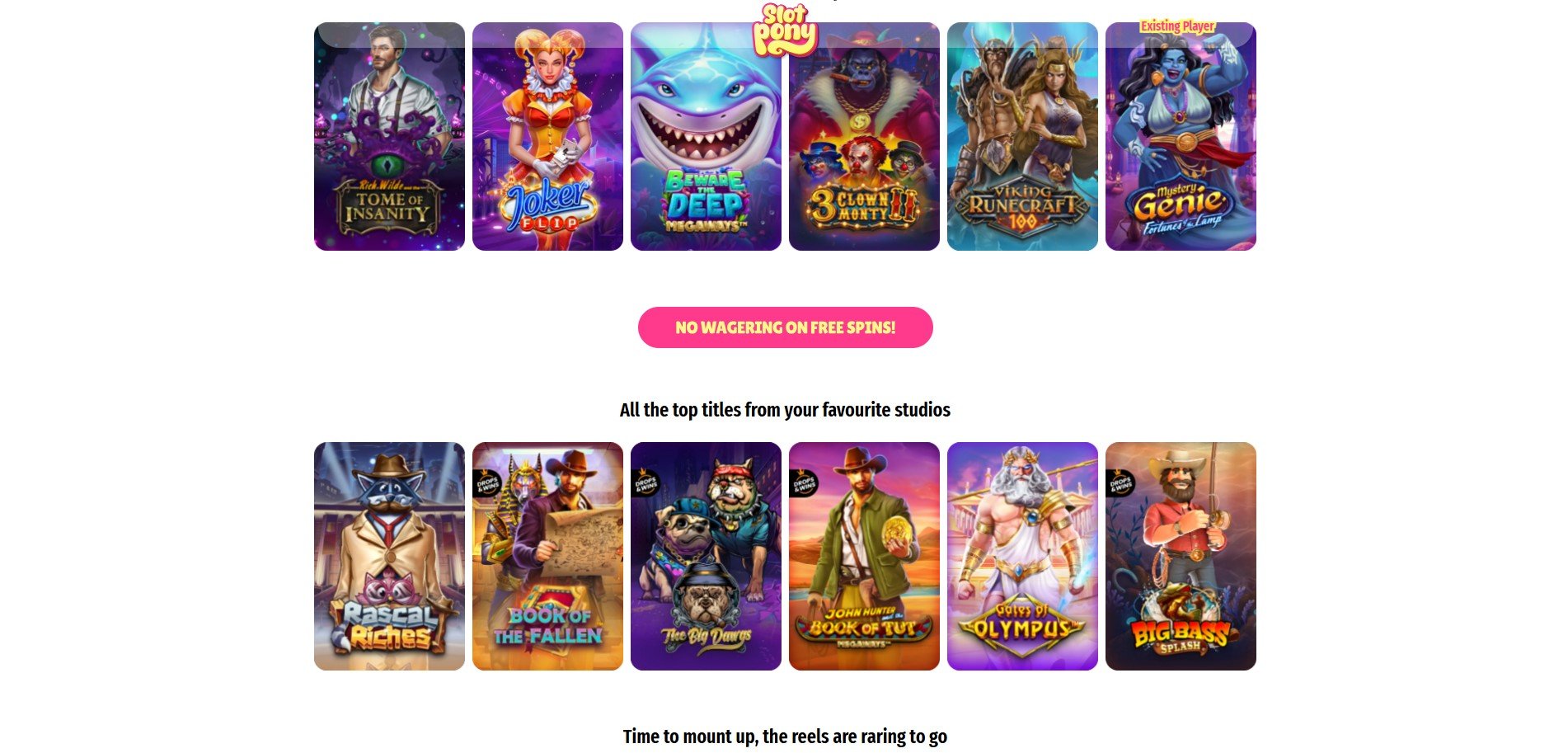 Slot Pony Casino Games