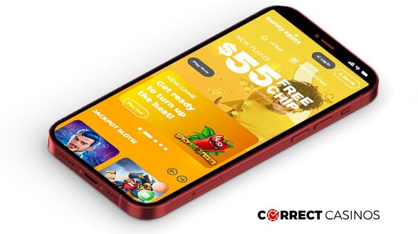 SunnySpins Casino Mobile Version
