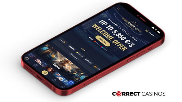 BonanzaCity Casino Mobile Version