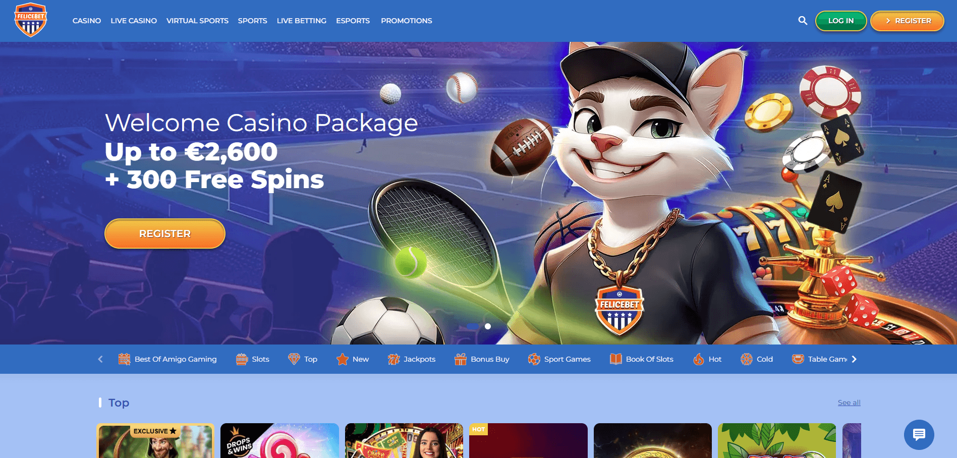 FeliceBet Casino Review