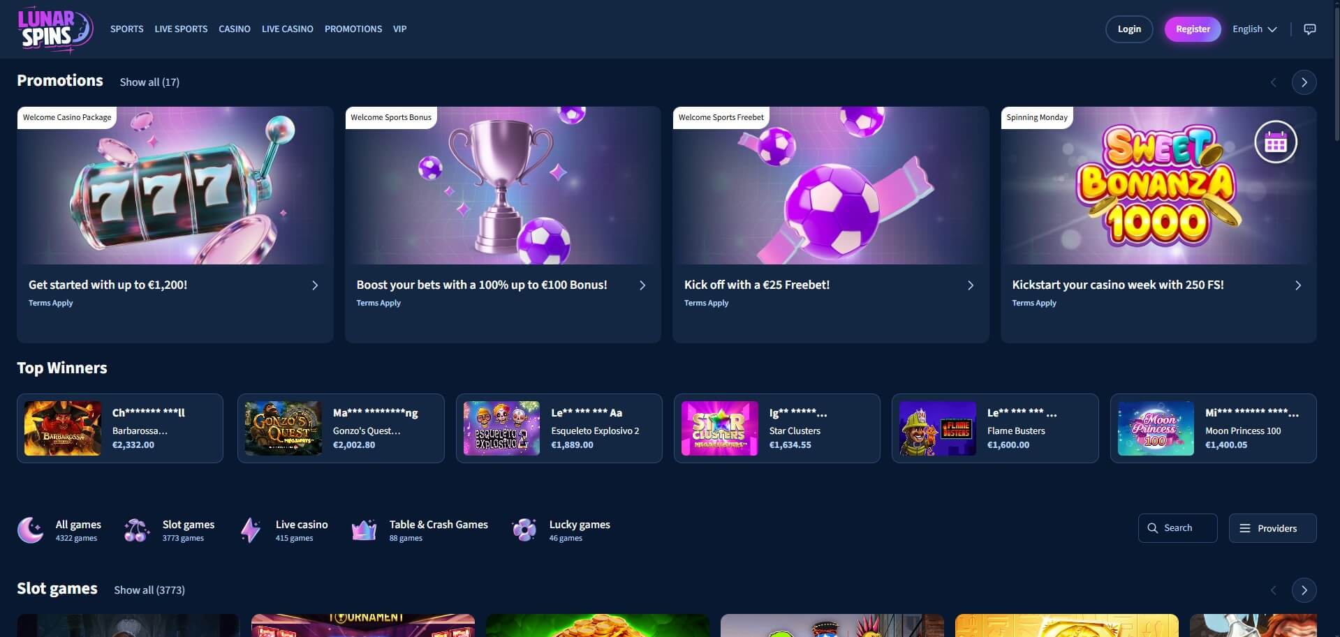 LunarSpins Casino Review