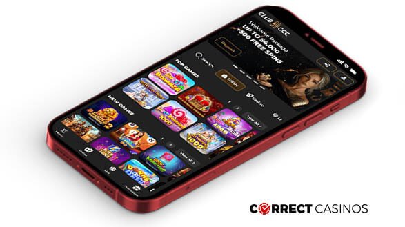 Club GCC Casino Mobile Version