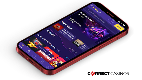 PokoBet Casino Mobile Version