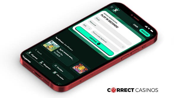Saga Spins Casino Mobile Version