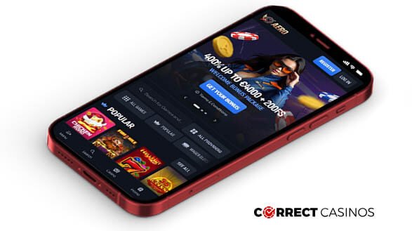 AeroBet Casino Mobile Version