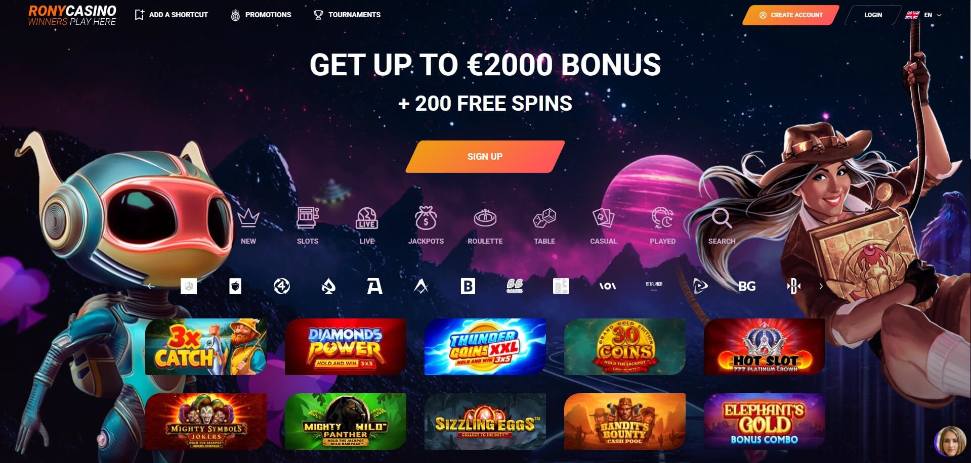 RonyCasino Review