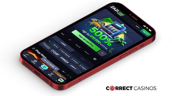 ZaziBet Casino Mobile Version
