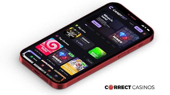 CandyBet Casino Mobile Version