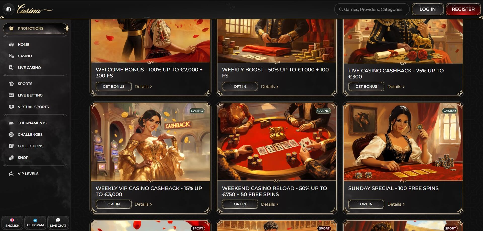Casina Casino Promotions
