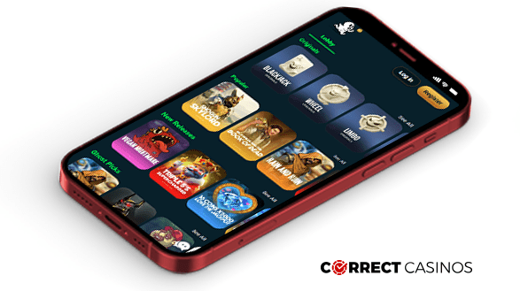 Ghostino Casino Mobile Version