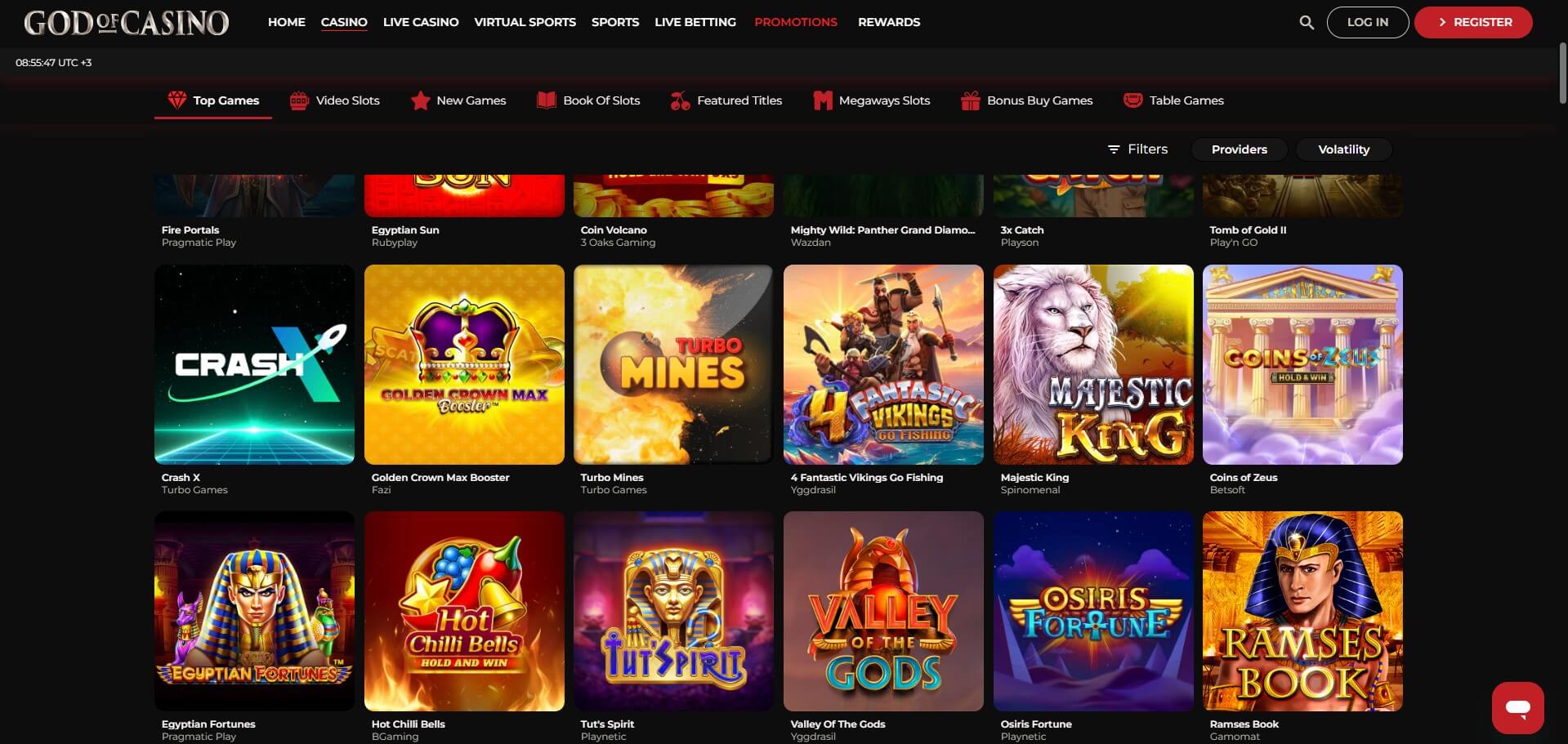 God of Casino Games