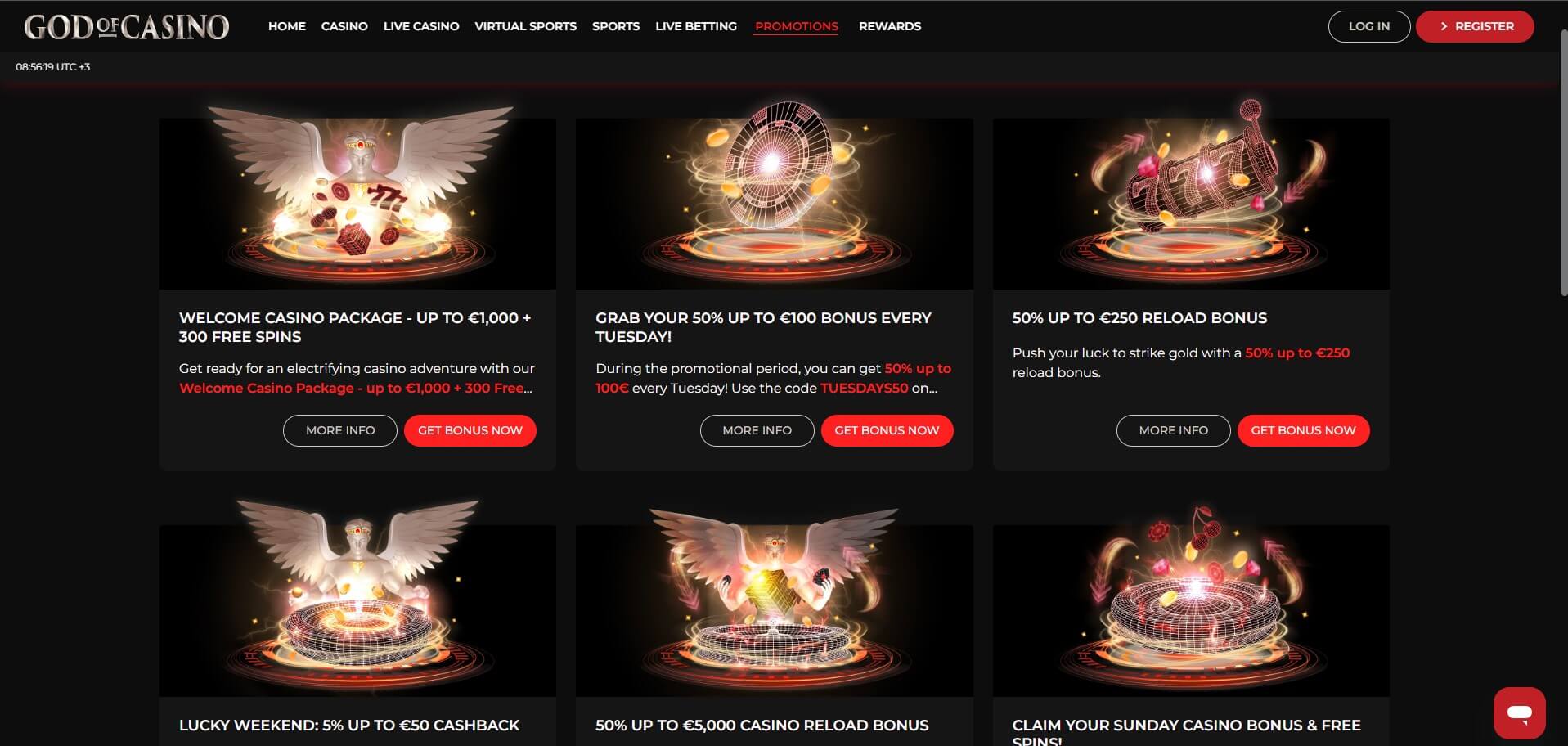 God of Casino Promotions