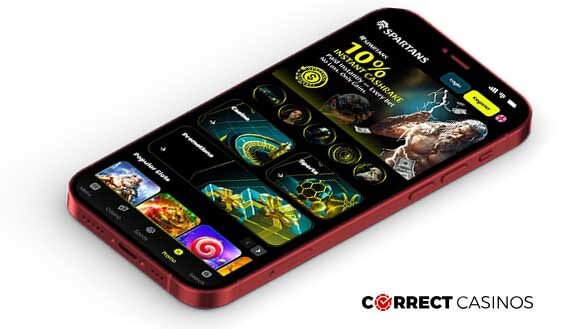 Spartans Casino Mobile Version