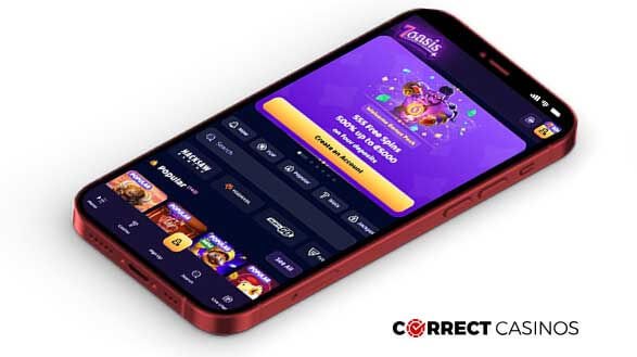 7Oasis Casino Mobile Version