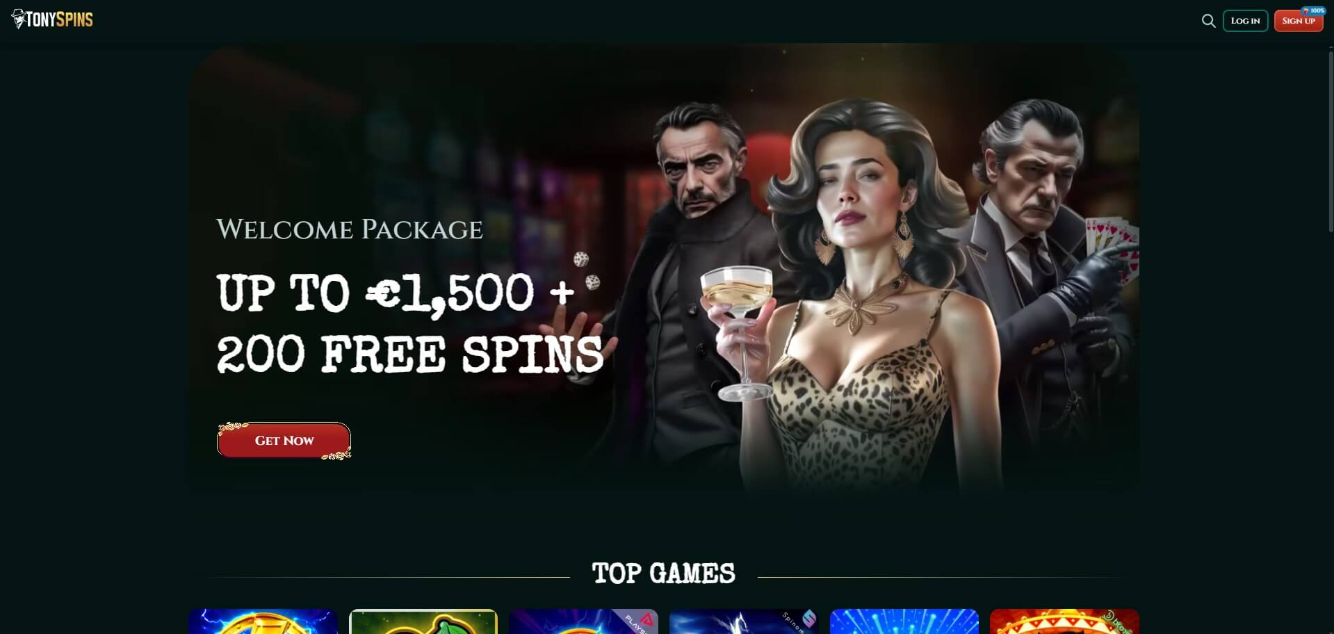 Tonyspins Casino Review