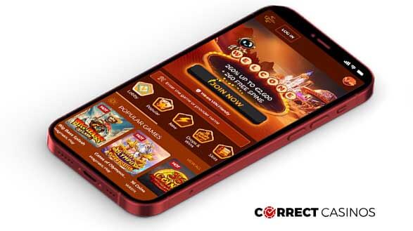 VegaZone Casino Mobile Version