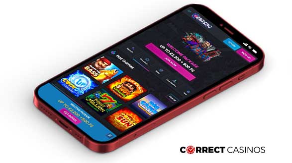Britsino Casino Mobile Version