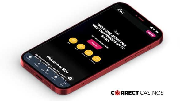 Miki Casino Mobile Version