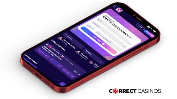 BlindLuck Casino Mobile Version
