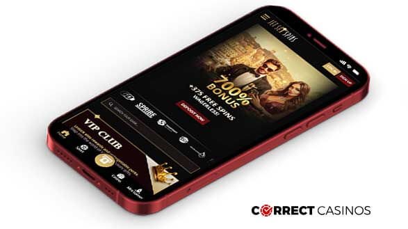 JetSetSpins Casino Mobile Version
