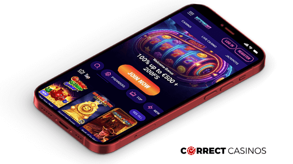 BotSpinsBet Casino Mobile Version
