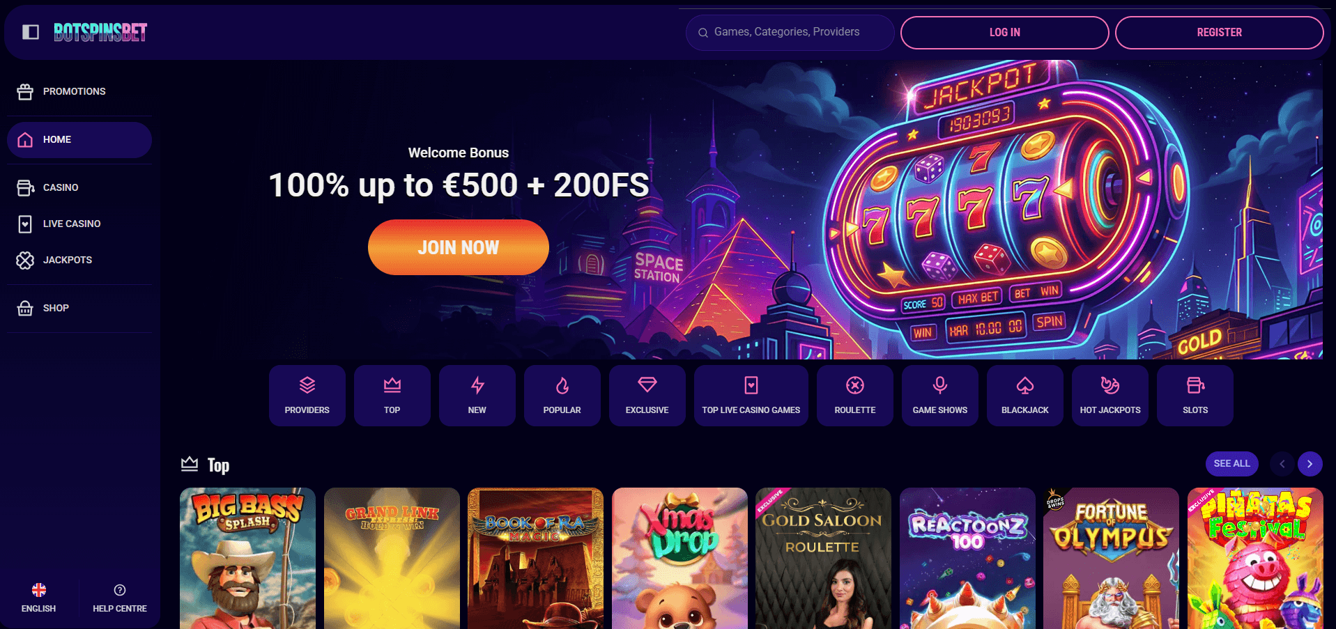BotSpinsBet Casino Review