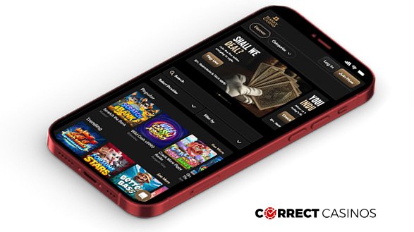 Harry Casino Mobile Version