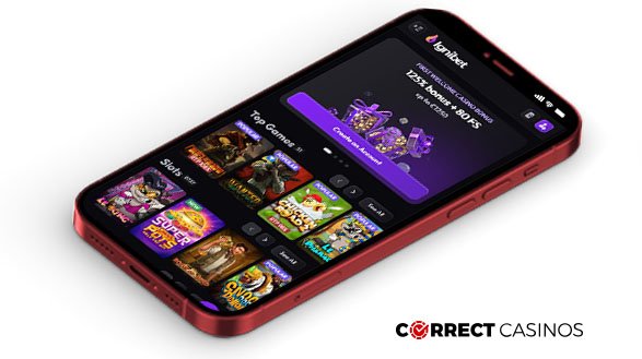 IgniBet Casino Mobile Version