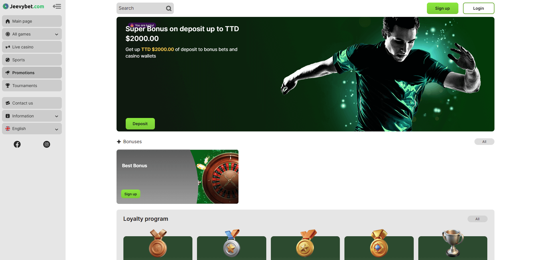 Jeevybet Casino Promotions