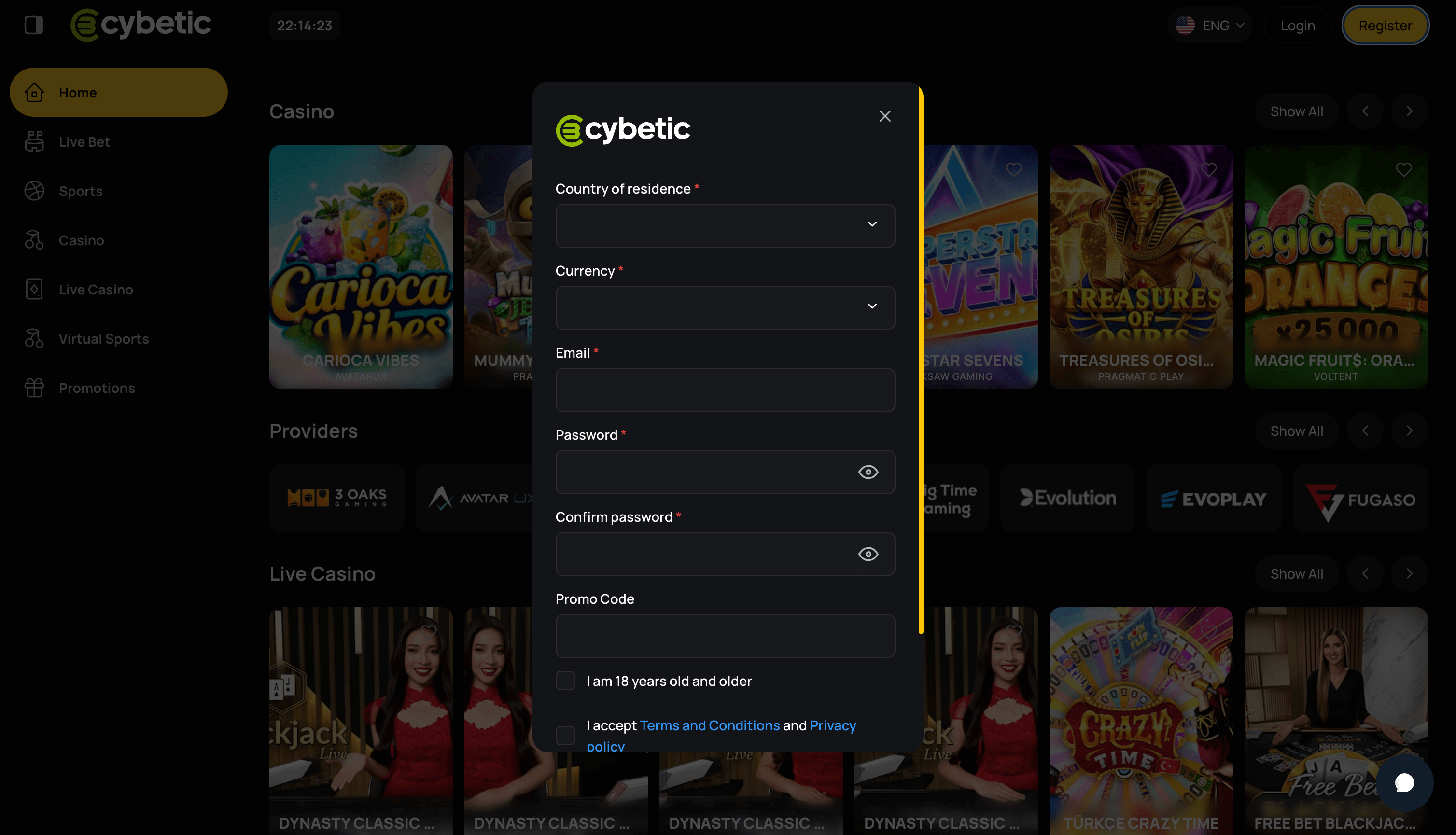 MoneyRolla Casino Sign Up