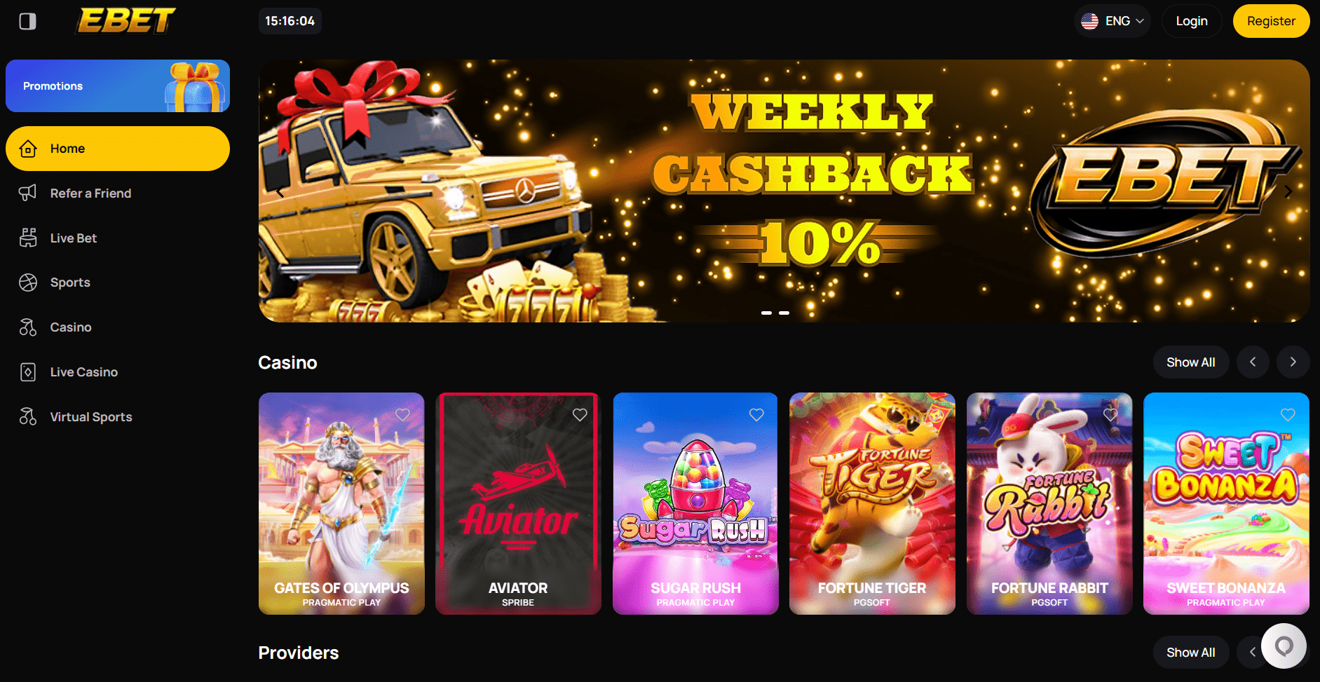 Ebet Casino Review